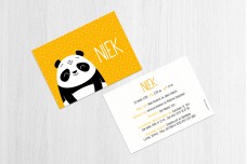 Lachende pandabeer